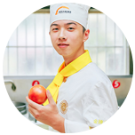 初中生学厨师
